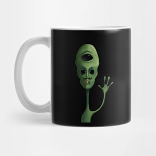 Ugly Alien Mug